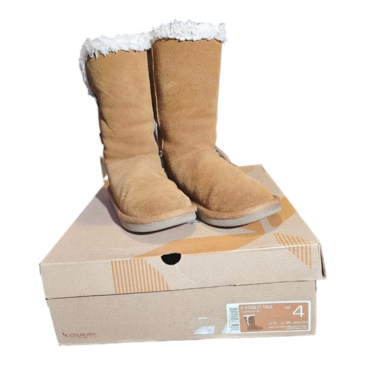 Koolaburra by UGG K Kinslei Tall Brown Suede Boots w/ Box Size US 4/EU 36